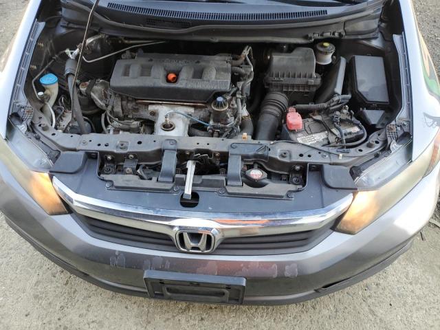 19XFB2F89CE388726 - 2012 HONDA CIVIC EX SILVER photo 11