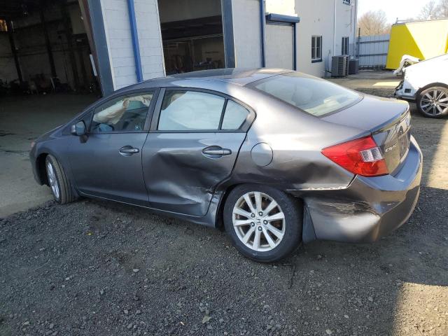 19XFB2F89CE388726 - 2012 HONDA CIVIC EX SILVER photo 2