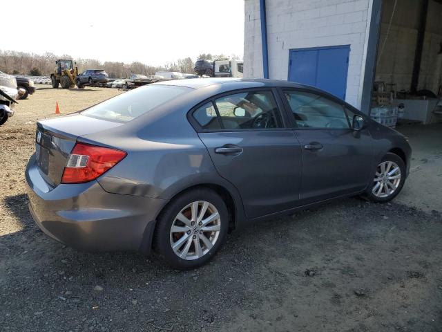 19XFB2F89CE388726 - 2012 HONDA CIVIC EX SILVER photo 3