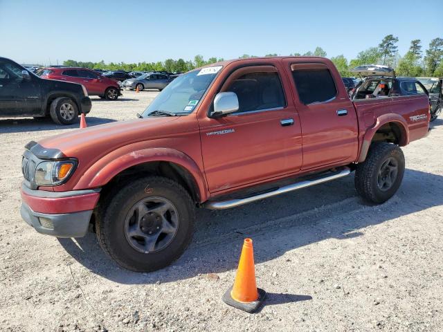 5TEGN92N43Z161212 - 2003 TOYOTA TACOMA DOUBLE CAB PRERUNNER BURGUNDY photo 1