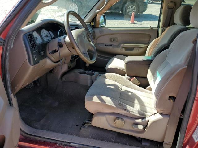5TEGN92N43Z161212 - 2003 TOYOTA TACOMA DOUBLE CAB PRERUNNER BURGUNDY photo 7