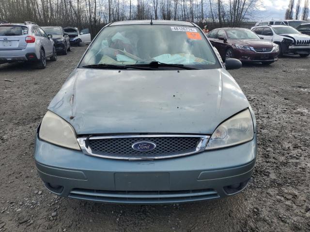 1FAFP34N85W164149 - 2005 FORD FOCUS ZX4 GREEN photo 5