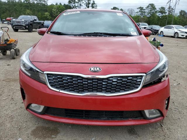 3KPFL4A79HE019217 - 2017 KIA FORTE LX RED photo 5