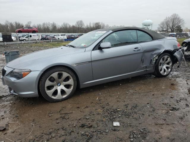 WBAEK73445B327789 - 2005 BMW 645 CI AUTOMATIC SILVER photo 1