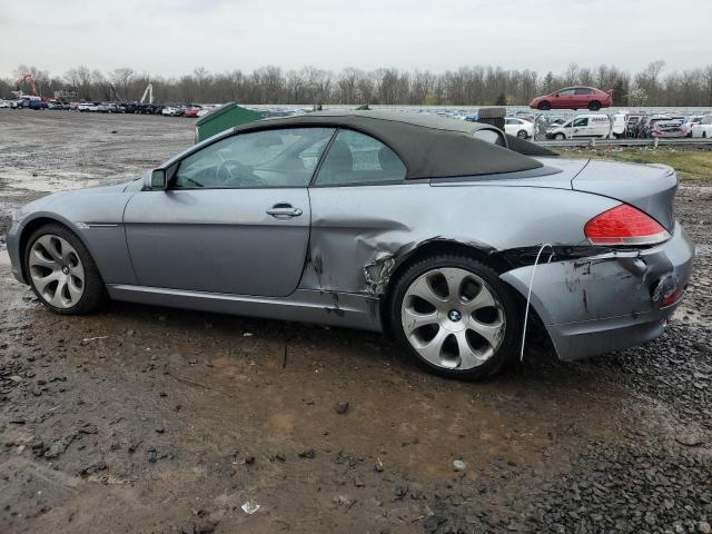 WBAEK73445B327789 - 2005 BMW 645 CI AUTOMATIC SILVER photo 2