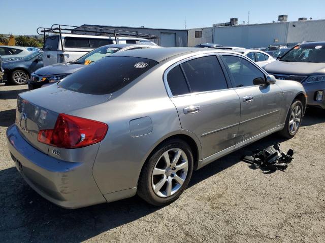 JNKCV51E75M218747 - 2005 INFINITI G35 GRAY photo 3