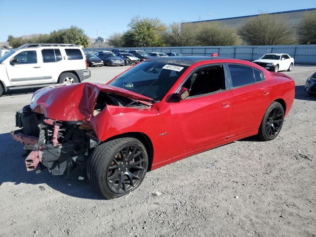 2C3CDXCT6FH848313 - 2015 DODGE CHARGER R/T RED photo 1