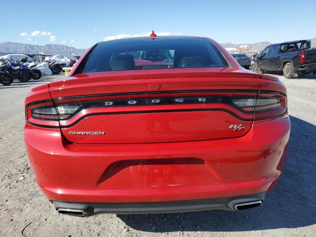 2C3CDXCT6FH848313 - 2015 DODGE CHARGER R/T RED photo 6