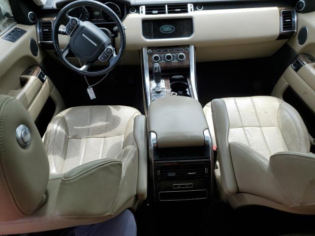 SALWR2WF0EA348933 - 2014 LAND ROVER RANGE ROVE HSE BEIGE photo 8