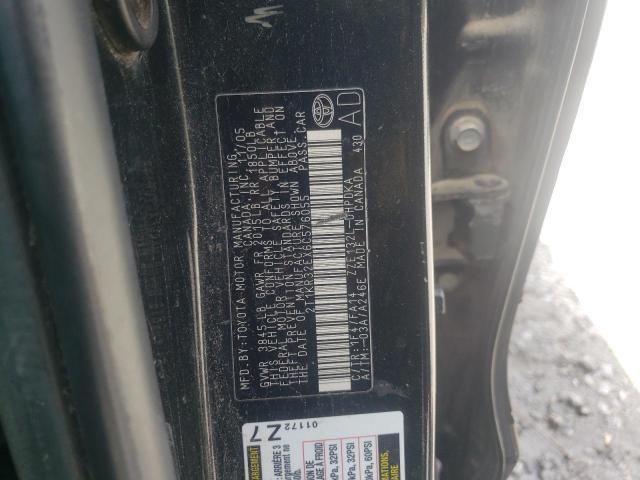 2T1KR32EX6C576055 - 2006 TOYOTA COROLLA MA XR BLACK photo 13