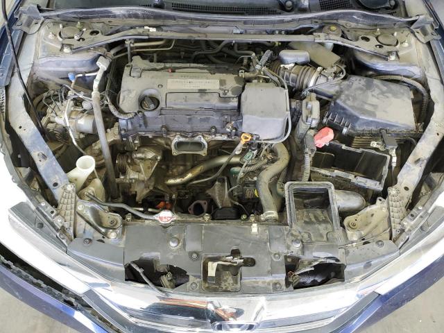 1HGCR2F66GA035836 - 2016 HONDA ACCORD SPORT BLUE photo 11