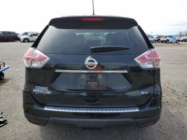 KNMAT2MTXGP616642 - 2016 NISSAN ROGUE S BLACK photo 6