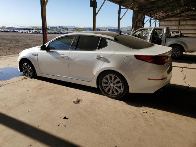 5XXGN4A70FG436759 - 2015 KIA OPTIMA EX WHITE photo 2