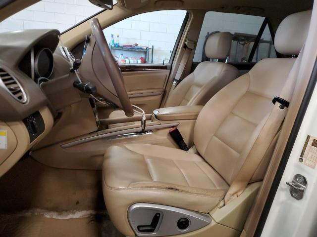 4JGBB8GB1BA695428 - 2011 MERCEDES-BENZ ML 350 4MATIC WHITE photo 7