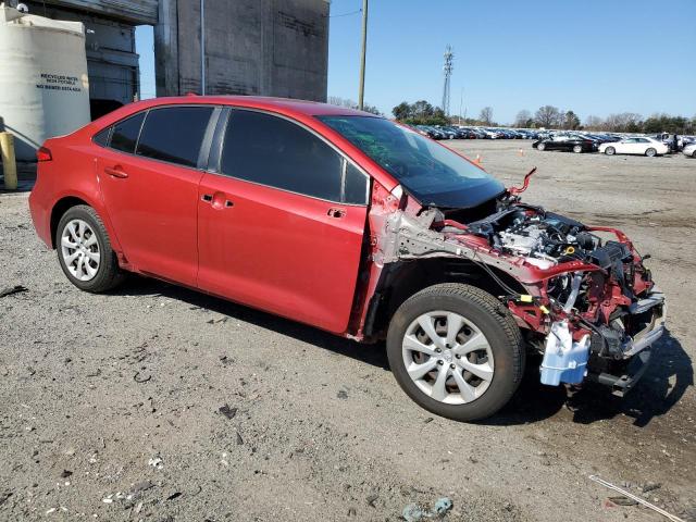 JTDEPRAE2LJ096941 - 2020 TOYOTA COROLLA LE RED photo 4