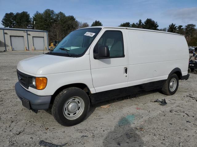 1FTRE14W26HA84619 - 2006 FORD ECONOLINE E150 VAN WHITE photo 1