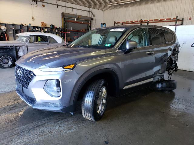 5NMS3CAD6KH114008 - 2019 HYUNDAI SANTA FE SEL GRAY photo 1