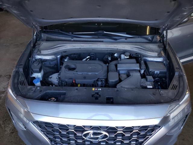 5NMS3CAD6KH114008 - 2019 HYUNDAI SANTA FE SEL GRAY photo 12