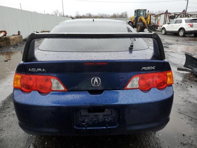 JH4DC54812C012437 - 2002 ACURA RSX BLUE photo 6