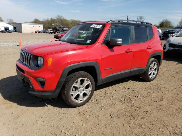 ZACNJBD13LPL73093 - 2020 JEEP RENEGADE LIMITED RED photo 1