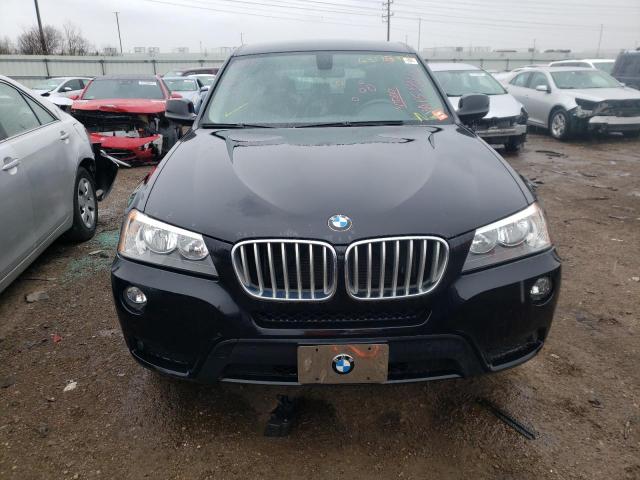 5UXWX9C53D0D04366 - 2013 BMW X3 XDRIVE28I BLACK photo 5