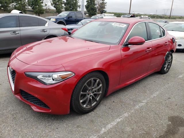 ZARFAMAN6L7638120 - 2020 ALFA ROMEO GIULIA RED photo 1