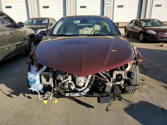 3LN6L2GK5GR606369 - 2016 LINCOLN MKZ BURGUNDY photo 5