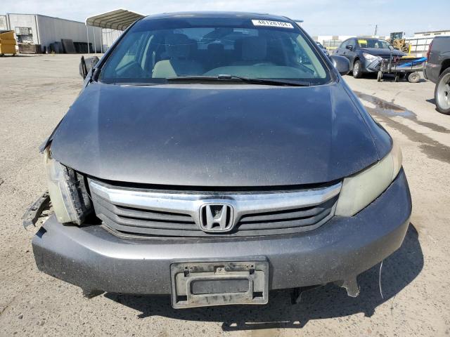 2HGFB2F84CH566435 - 2012 HONDA CIVIC EX GRAY photo 5