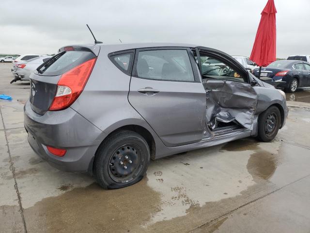 KMHCT5AEXEU180384 - 2014 HYUNDAI ACCENT GLS GRAY photo 3