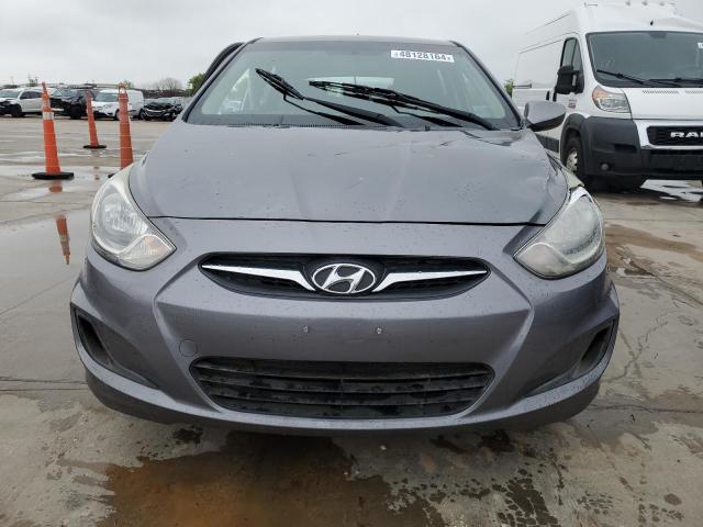 KMHCT5AEXEU180384 - 2014 HYUNDAI ACCENT GLS GRAY photo 5