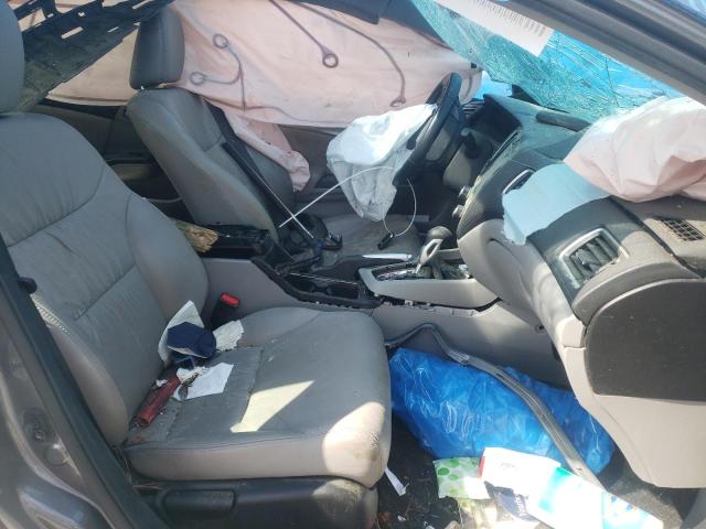 2HGFB2F96FH538777 - 2015 HONDA CIVIC EXL ნაცრისფერი ფოტო 7