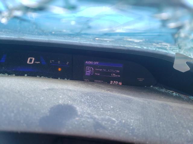 2HGFB2F96FH538777 - 2015 HONDA CIVIC EXL ნაცრისფერი ფოტო 9