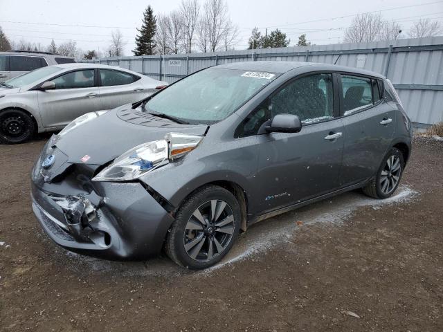 1N4BZ0CP9GC312534 - 2016 NISSAN LEAF SV GRAY photo 1