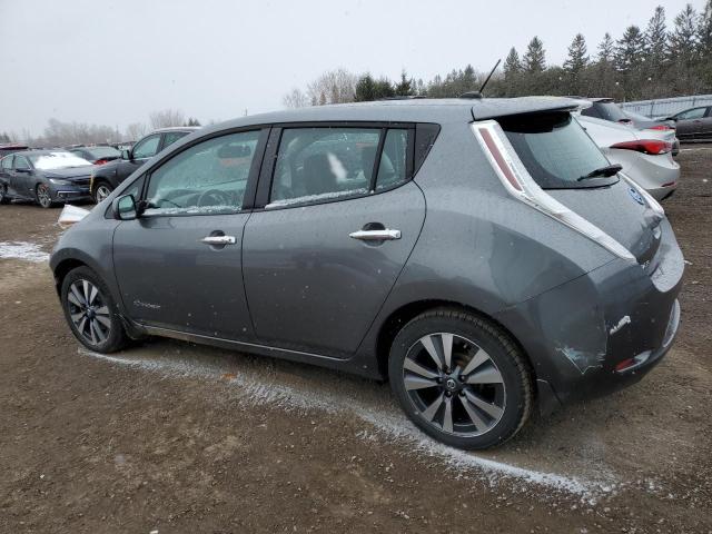 1N4BZ0CP9GC312534 - 2016 NISSAN LEAF SV GRAY photo 2