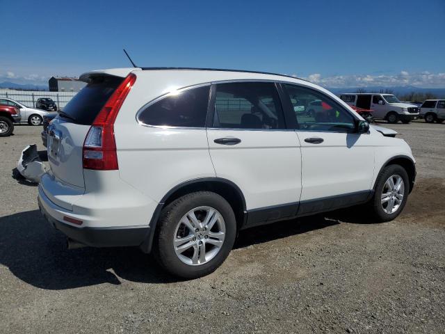 JHLRE3H54AC002511 - 2010 HONDA CR-V EX WHITE photo 3