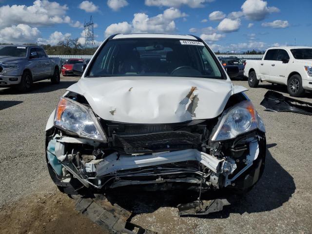 JHLRE3H54AC002511 - 2010 HONDA CR-V EX WHITE photo 5