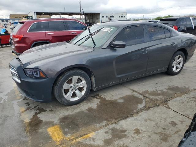 2C3CDXBG1EH357618 - 2014 DODGE CHARGER SE GRAY photo 1
