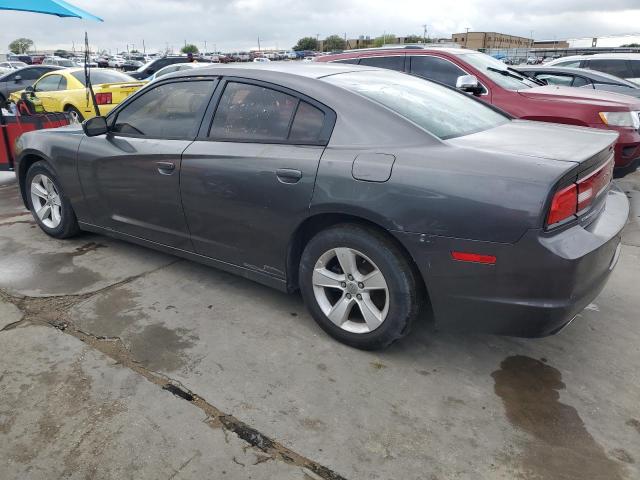 2C3CDXBG1EH357618 - 2014 DODGE CHARGER SE GRAY photo 2