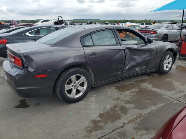 2C3CDXBG1EH357618 - 2014 DODGE CHARGER SE GRAY photo 3