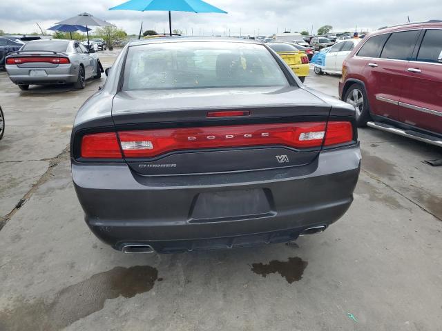 2C3CDXBG1EH357618 - 2014 DODGE CHARGER SE GRAY photo 6