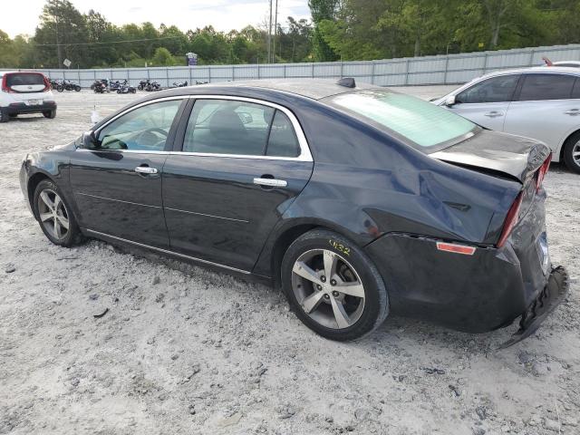 1G1ZC5E08CF325624 - 2012 CHEVROLET MALIBU 1LT BLACK photo 2