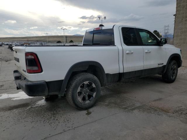 1C6RRFEG6KN861234 - 2019 RAM 1500 REBEL WHITE photo 3