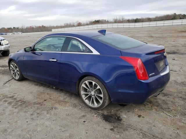 1G6AB1RX7F0114271 - 2015 CADILLAC ATS LUXURY BLUE photo 2