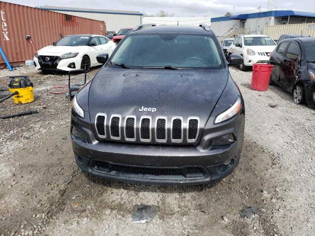 1C4PJLCB6EW319787 - 2014 JEEP CHEROKEE LATITUDE GRAY photo 5