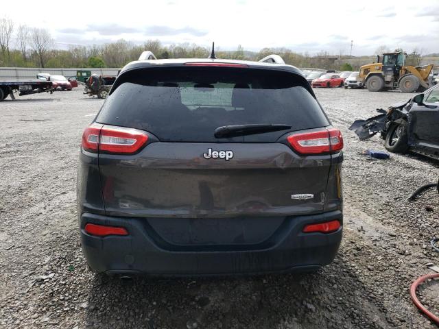 1C4PJLCB6EW319787 - 2014 JEEP CHEROKEE LATITUDE GRAY photo 6