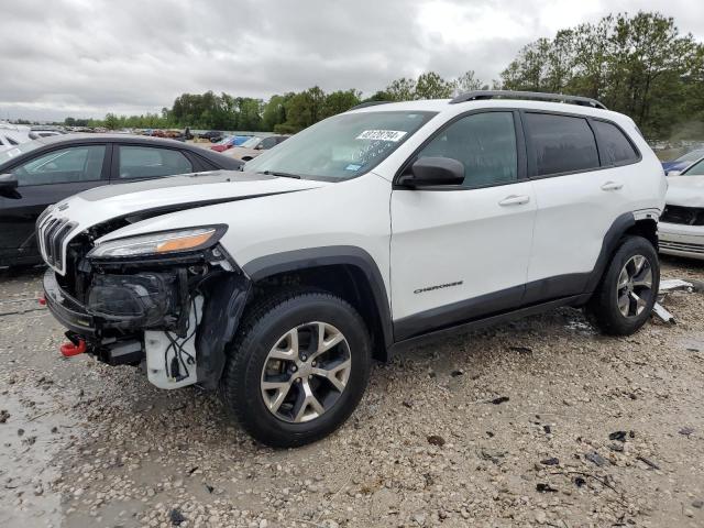 1C4PJMBSXHW606514 - 2017 JEEP CHEROKEE TRAILHAWK WHITE photo 1