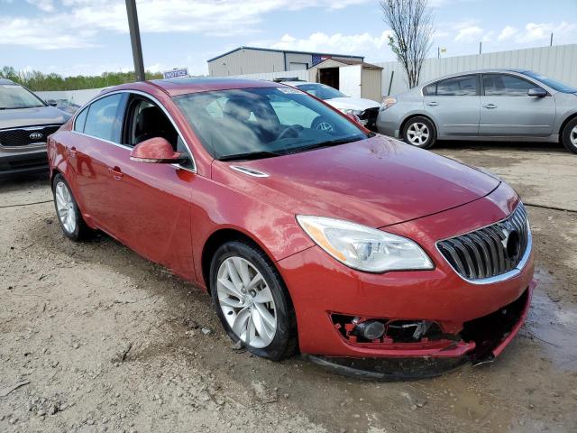 2G4GV5EK8F9215448 - 2015 BUICK REGAL RED photo 4