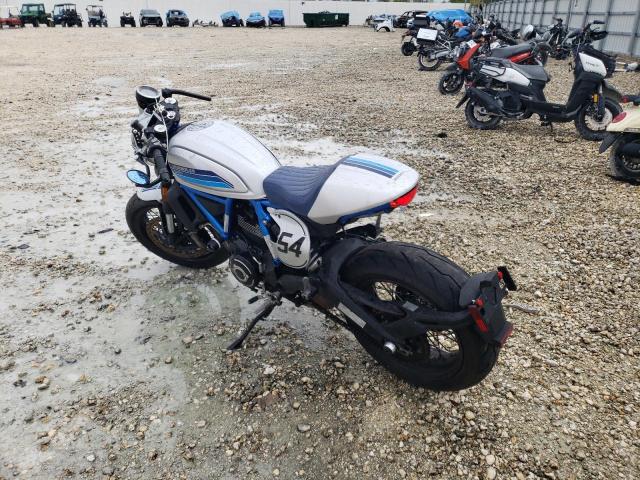 ML0KAFPM1KT015447 - 2019 DUCATI SCRAMBLER DESERT SLED BLUE photo 3