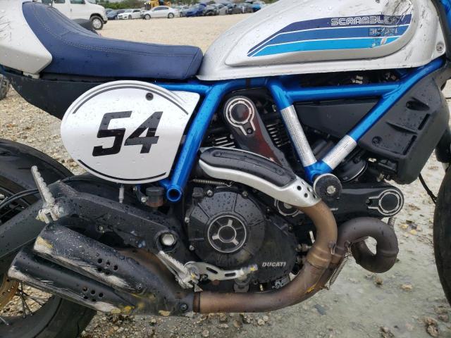 ML0KAFPM1KT015447 - 2019 DUCATI SCRAMBLER DESERT SLED BLUE photo 7