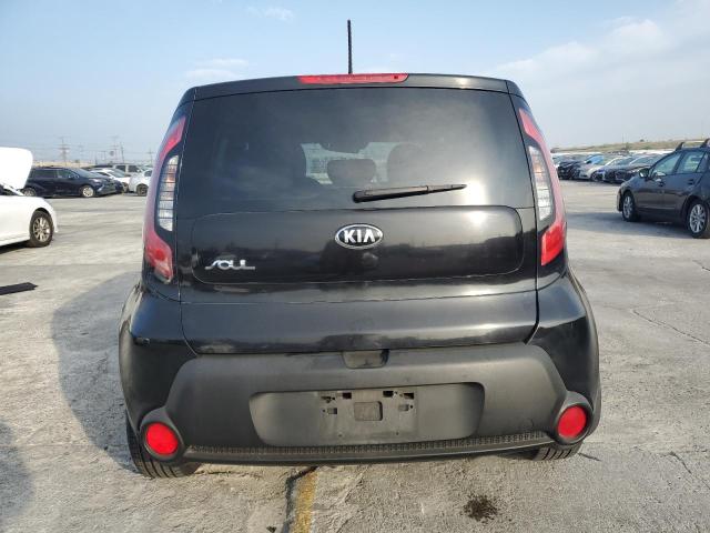 KNDJN2A22F7783923 - 2015 KIA SOUL BLACK photo 6